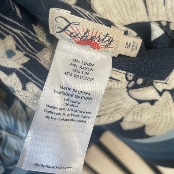 Faherty Reversible Jacket - Picture 2 of 5